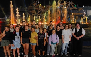 Journée de cohésion au Futuroscope de la natation artistique